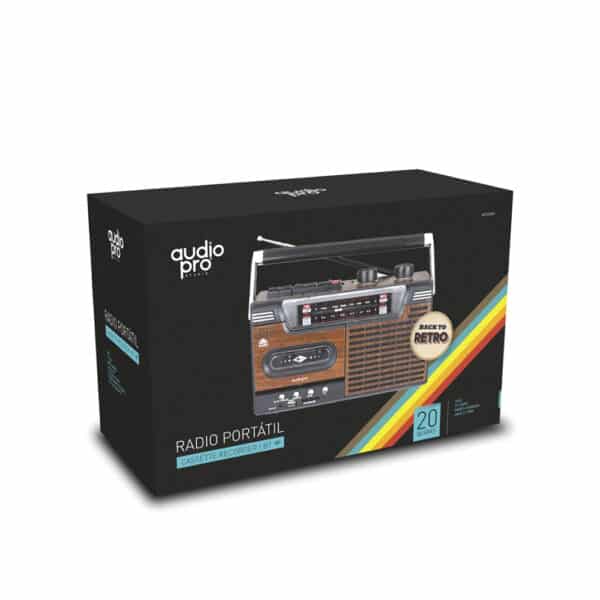 RADIO CON CASETTE USB-SD AUDIO PRO AP02076