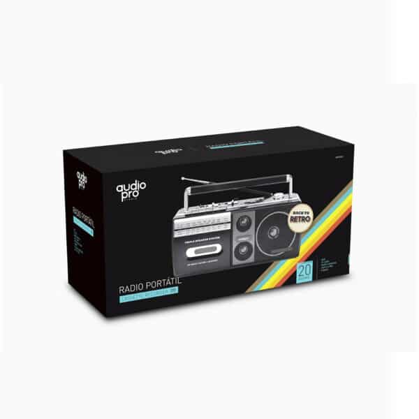 RADIO CON CASETTE USB-SD AUDIO PRO AP02077