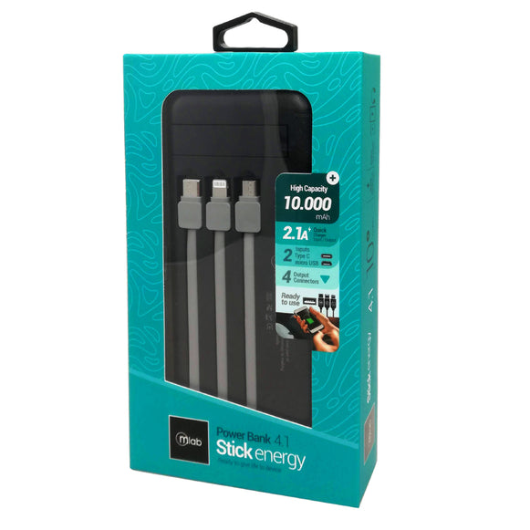 POWER BANK 10000MAH STICK ENERGY MLAB 9219