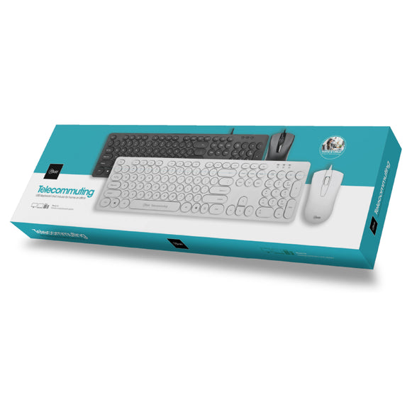 PACK TECLADO + MOUSE ALAM TELECOMMTING MLAB 9083