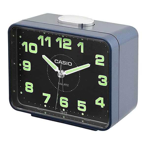 Reloj despertador Casio TQ-218-2DF AZUL