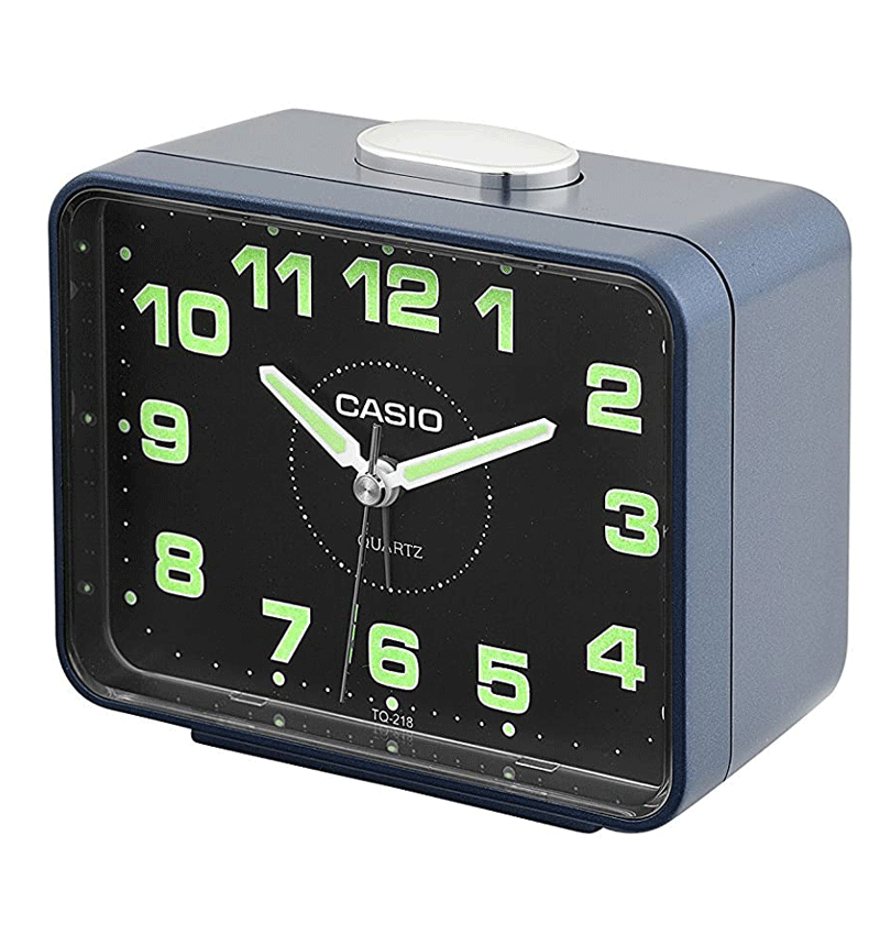 Reloj despertador Casio TQ-218-2DF AZUL