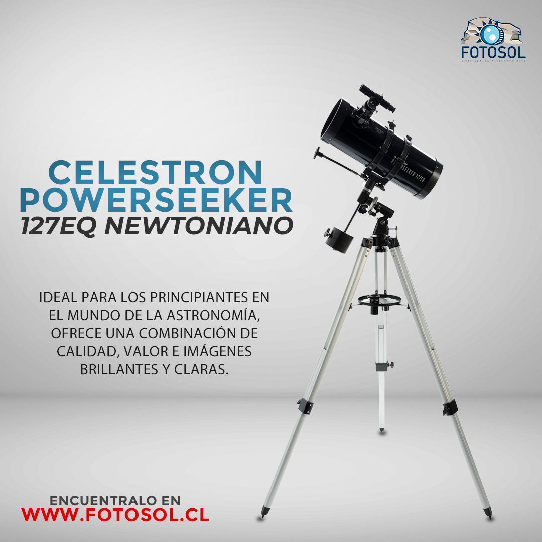 Telescopio Celestron Powerseeker 127EQ Newtoniano ( 21049 ) - Fotosol