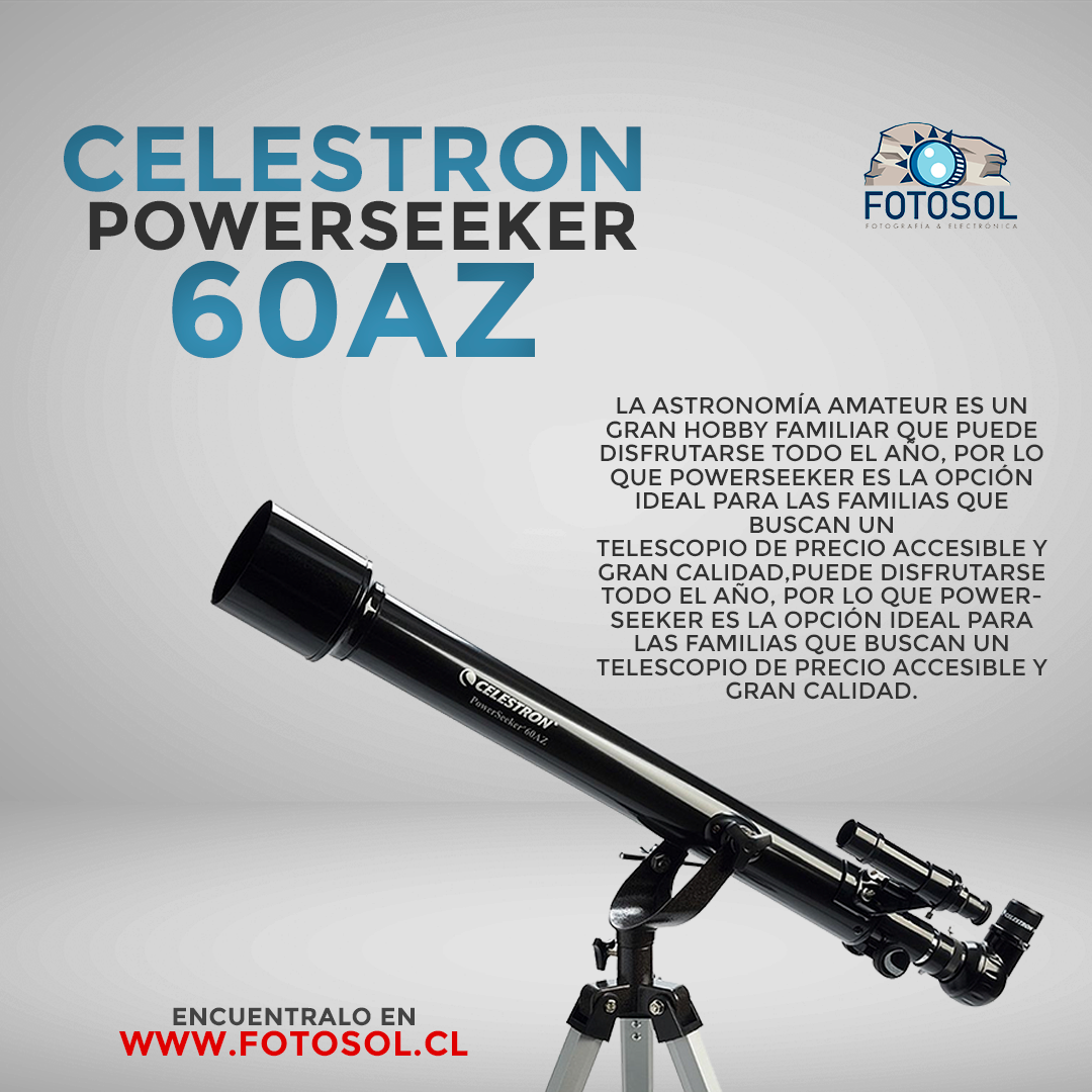 Telescopio Celestron Powerseeker 60AZ Refractor ( 21041 )