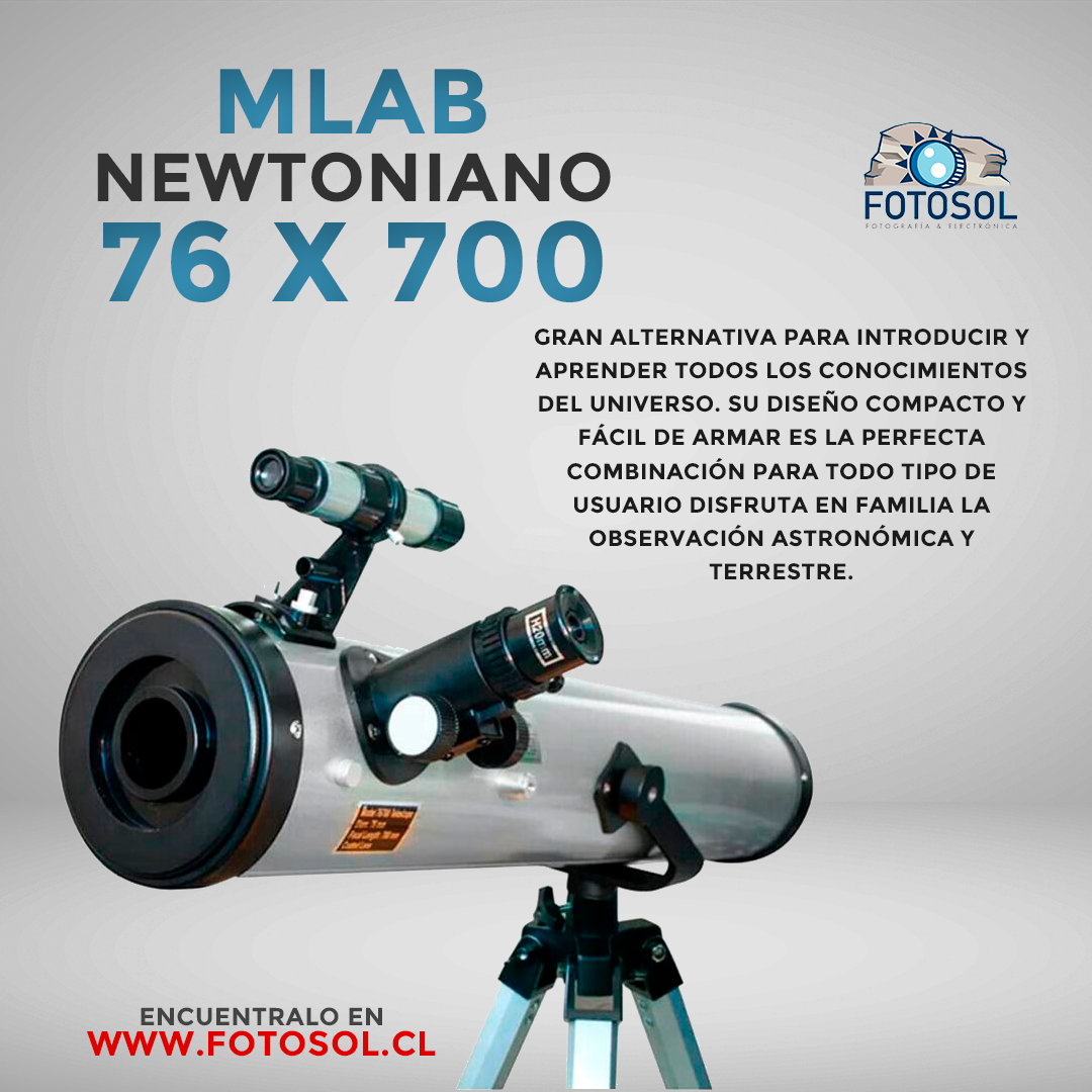 Telescopio Newtoniano 76 x 700 Mlab