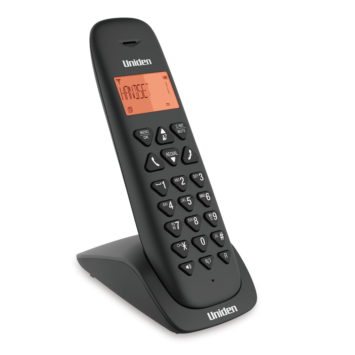 Telefono Fijo Inalámbrico Uniden AT3102 ( Negro)