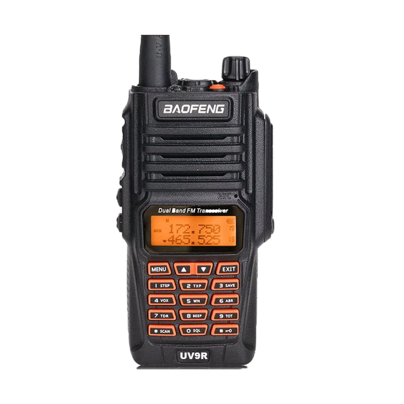 Radio Intercomunicador Baofeng LCD UV9R Waterproof 10W 8288