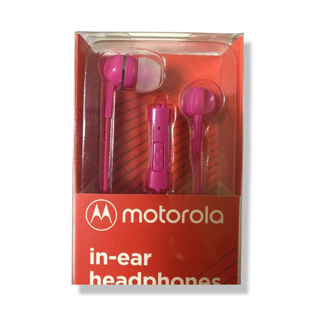 Audifonos Con Manos Libres Rosa Pace 105 Motorola