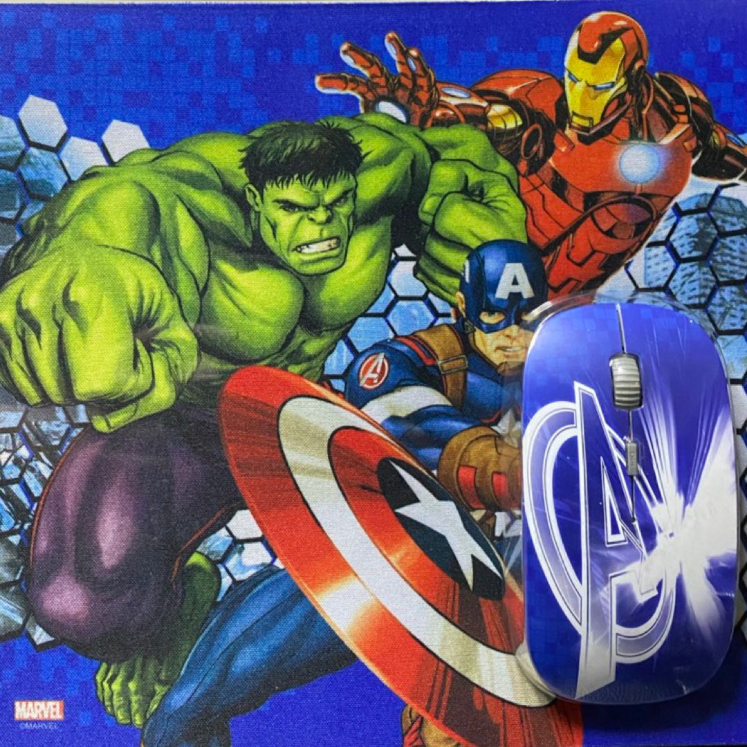 Kit Padmouse y Mouse Marvel Avengers