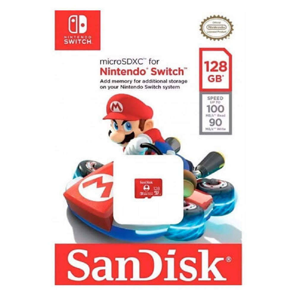 Tarjeta De Memoria MicroSD 128 GB ultra nintendo Switch