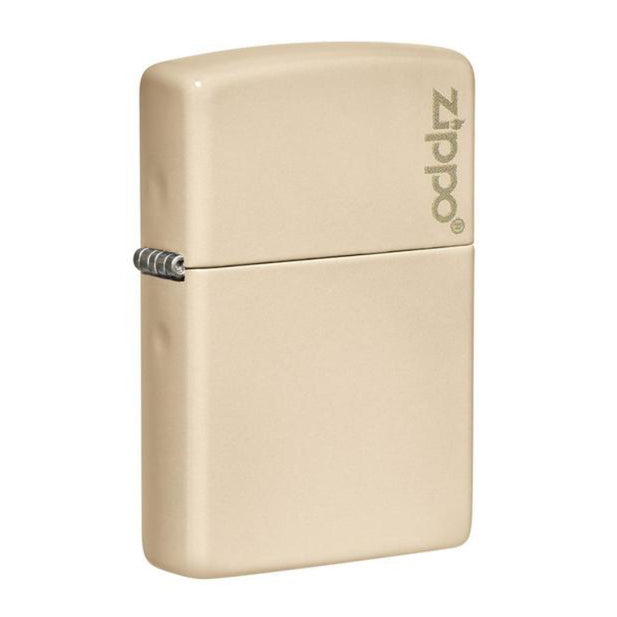 Zippo 49453ZL Flat Sand Zippo Logo