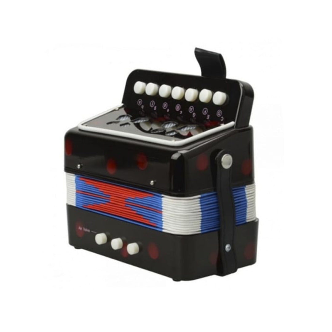 Acordeon Para Niño Negro 7 Notas Nutech