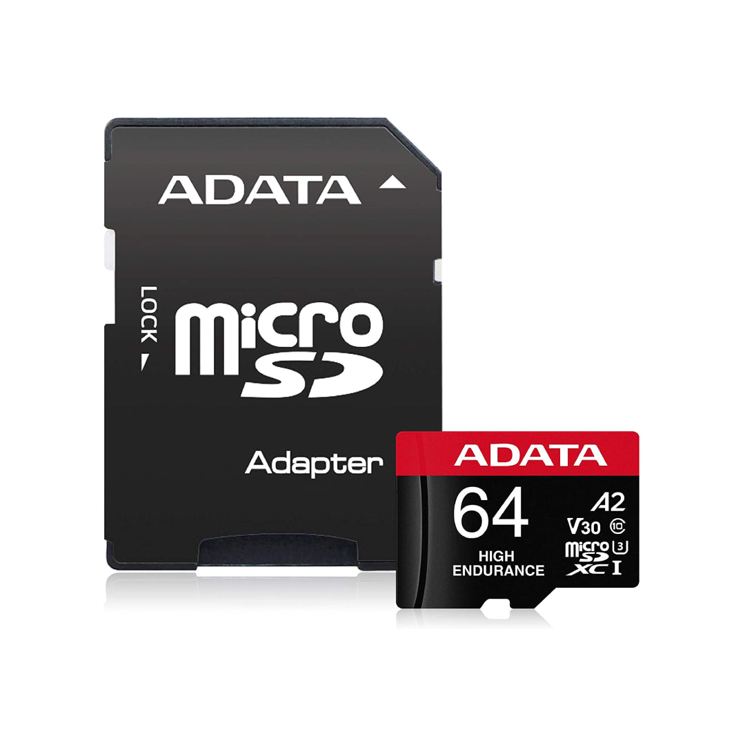 Tarjeta De Memoria MicroSD 64GB Adata High Endurance