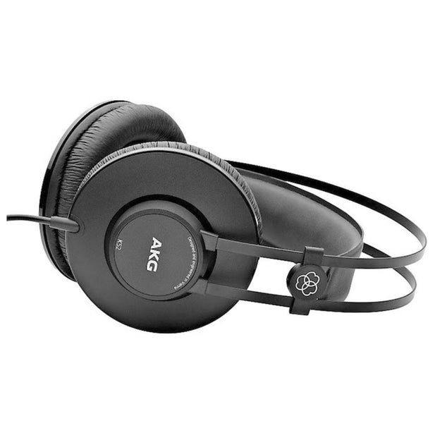 Audífonos AKG K52 Over-Ear Cerrado Estudio 40mm 32Ω 110dB 2.5m Negro