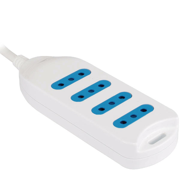 Alargadores De Corriente Philco 3mts Blanco