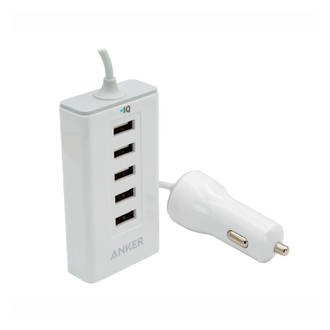 CARGADOR DE AUTO X5 USB 50W ANKER