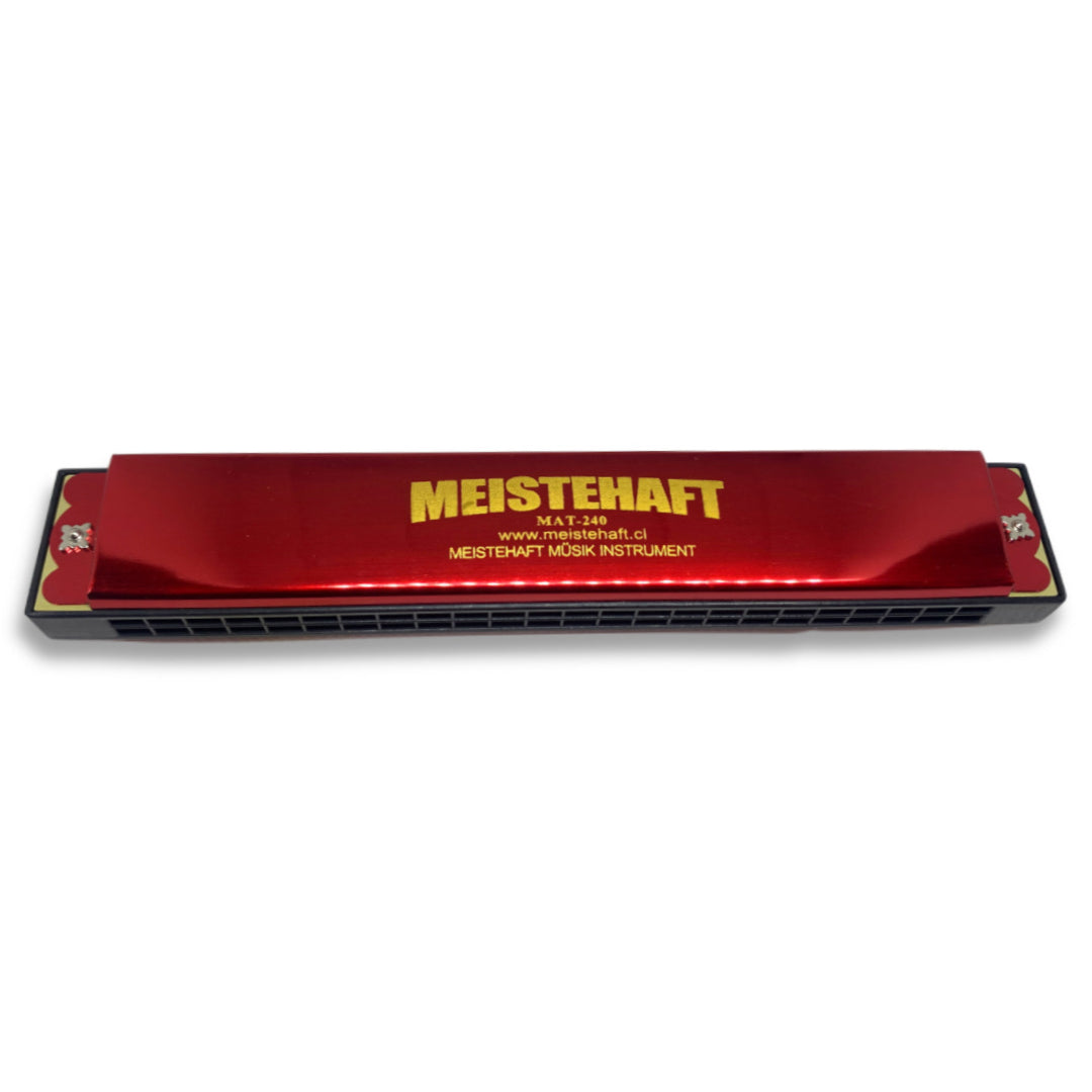 Armonica MAT-240 Rojo Meistehaft