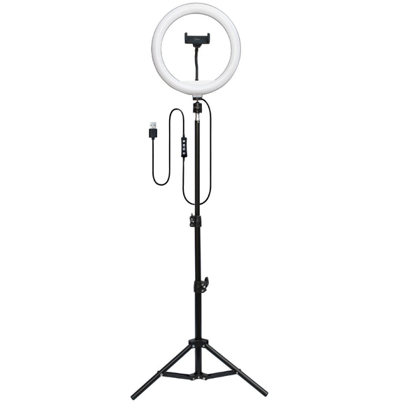 ARO DE LUZ CON TRIPODE SELFIE MLAB