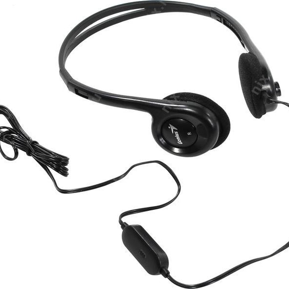 Audifono con microfono Genius HS-M200C  (plug 3,5mm)