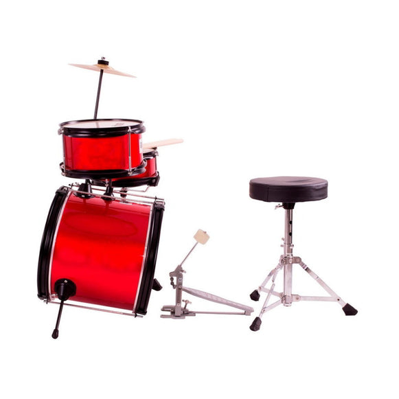 Bateria de Niño 3 Piezas Roja APOLLO EBNI3R