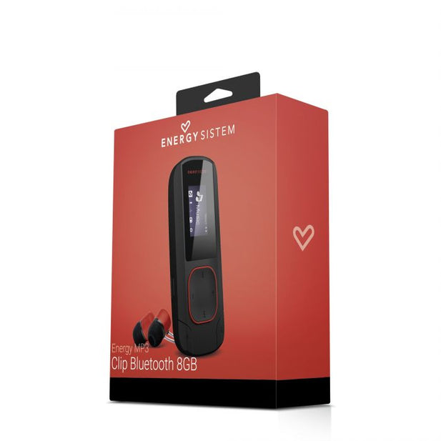 Mp3 8 GB Energy Sistem Clip roja