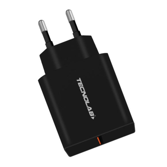 Cargador usb 3.0 Rapido Tecnolab (Solo cargador) tl047 bk