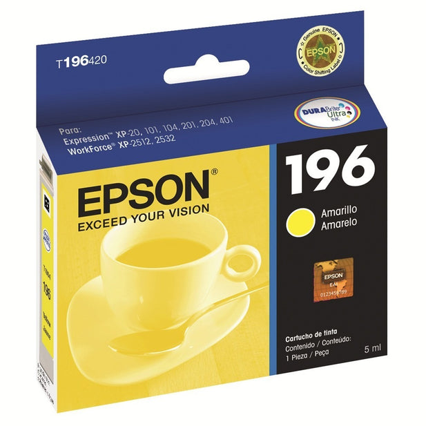 Tinta Epson 196 Amarillo