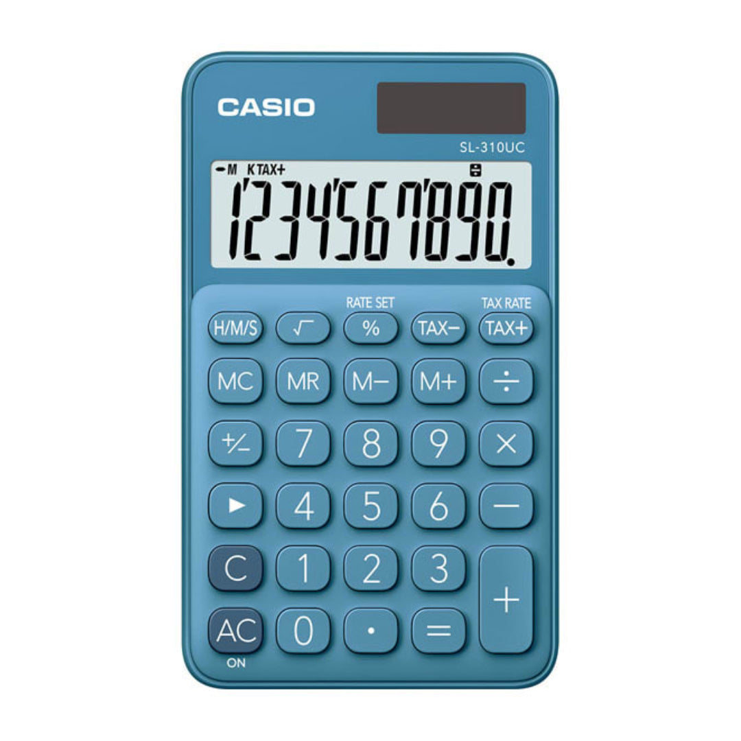 Calculadora CASIO Azul SL-310UC-BU