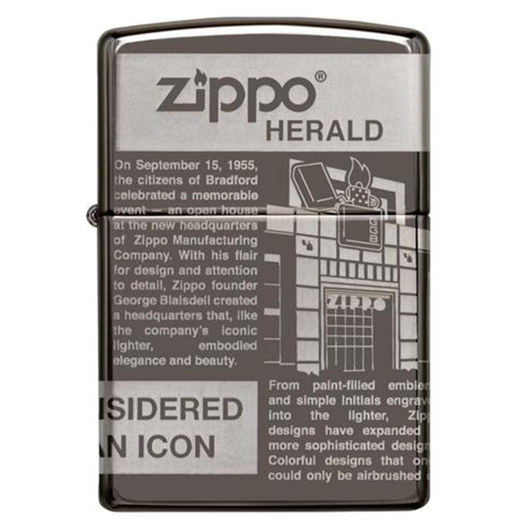 Zippo 49049 Newsprint Design