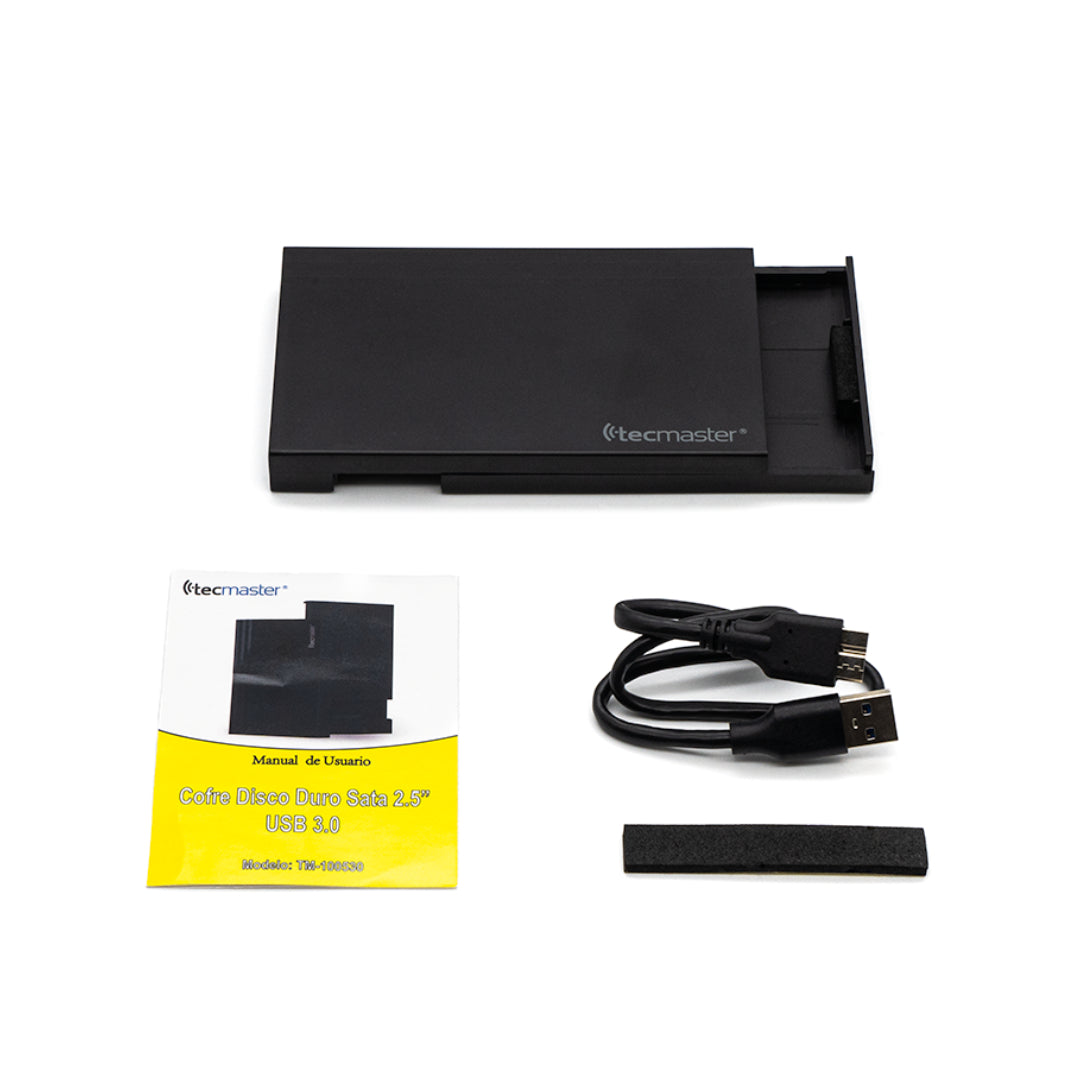 COFRE SSD SATA 2.5 TECMASTER USB 3.0 TM-100530