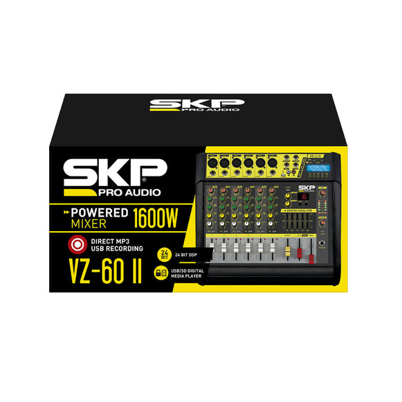 CONSOLA POTENCIADA 1600W VZ-60II SKP