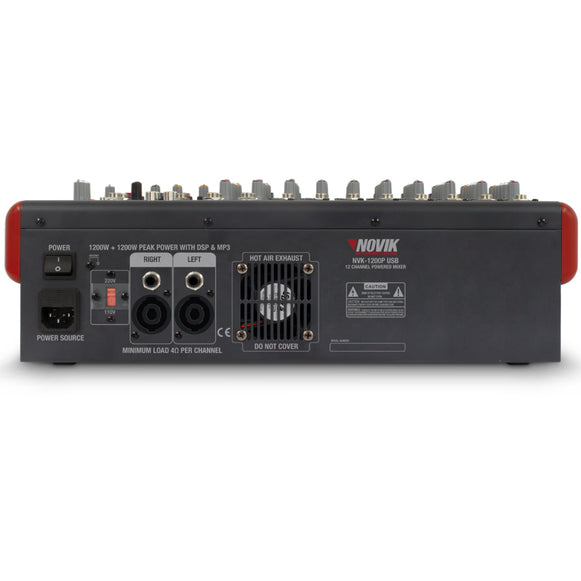 CONSOLA POTENCIADA NOVIK NVK-1200P USB