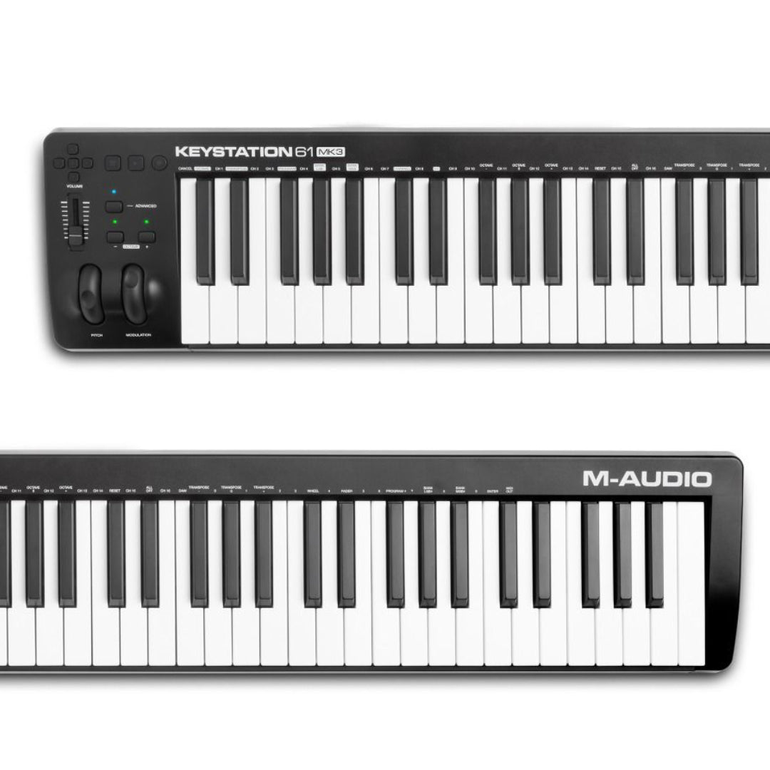 Controlador Midi keystation 61 MK3 M-AUDIO