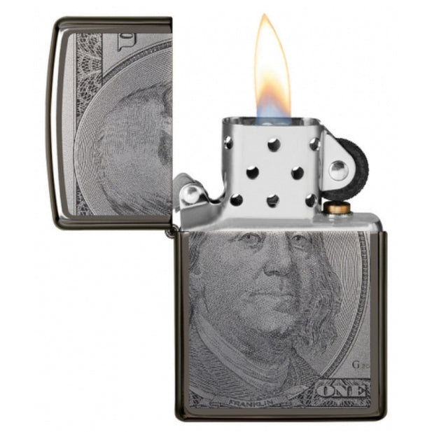 ZIPPO 49025 CURRENCY DESIGN