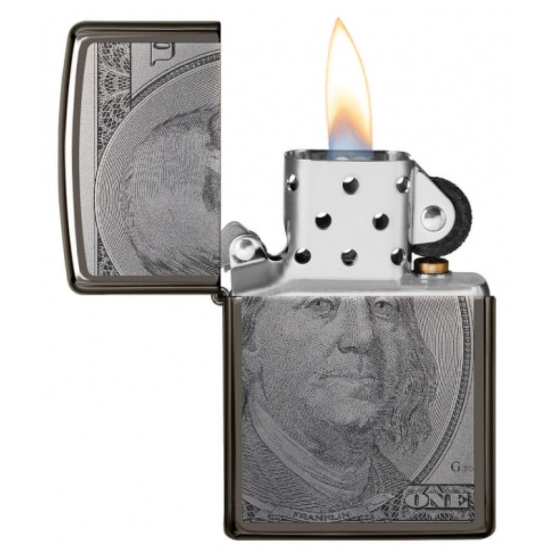 ZIPPO 49025 CURRENCY DESIGN