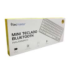 Teclado Inalámbrico Bluetooth Tecmaster tm-100507 Blanco