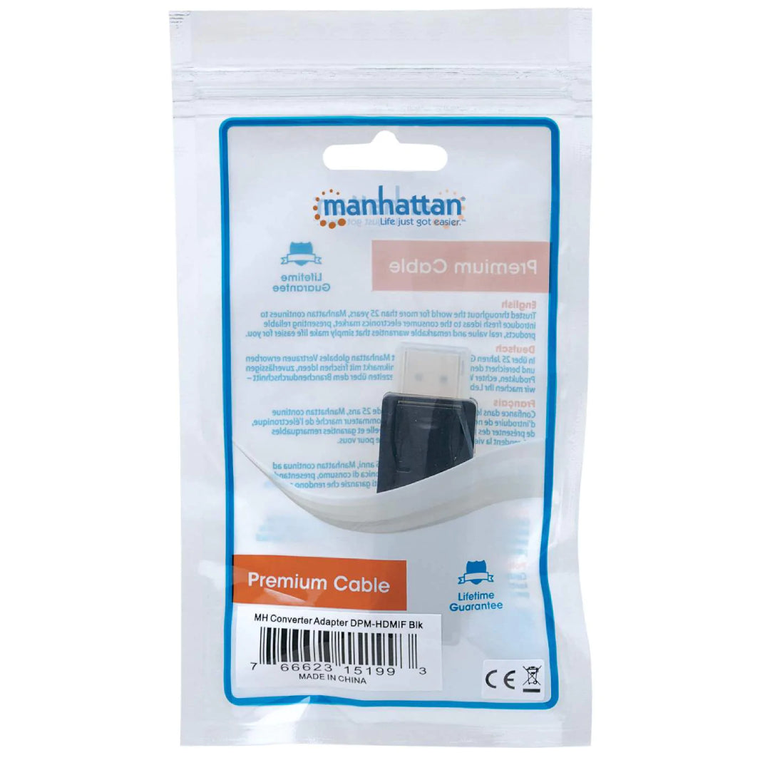 Adaptador DisplayPort a HDMI Pasivo  Manhattan (151993)