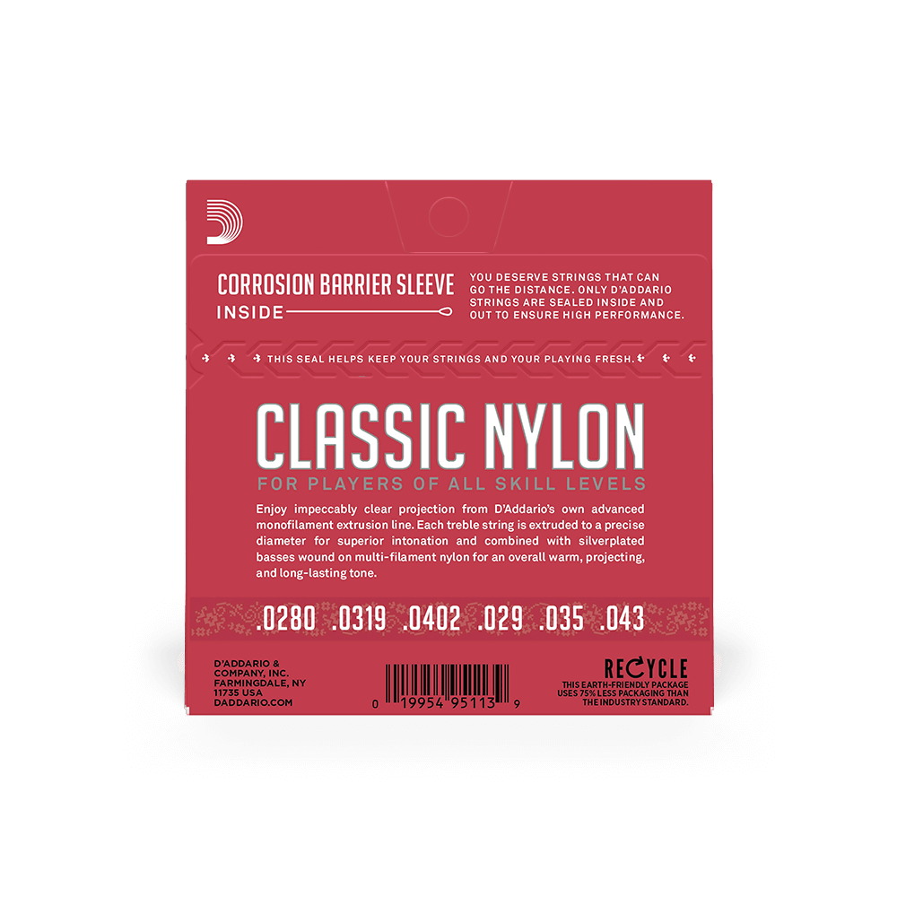 D'ADDARIO EJ27N Classic Cuerdas de nylon