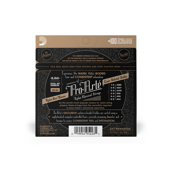 D'ADDARIO EJ50 Pro Arte Cuerdas de nylon