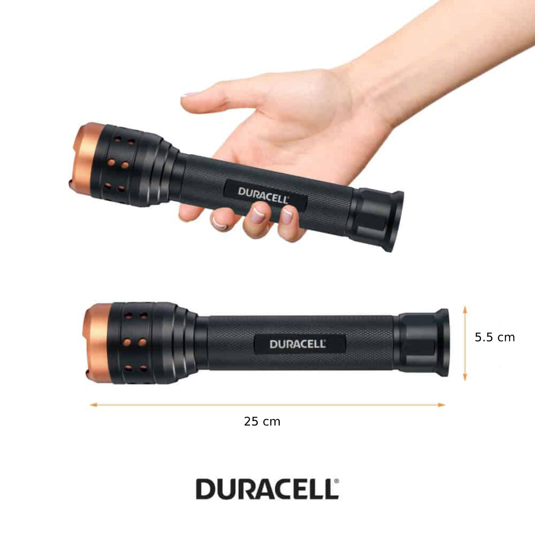 LINTERNA LED 2500LU DURACELL 7159-DF2500