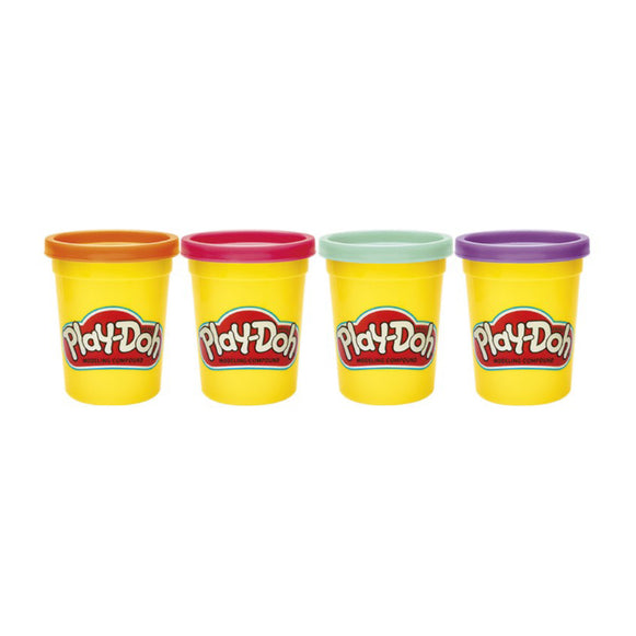 PLAY DOH Masa PACK 4 Latas GOLOSINAS E4869