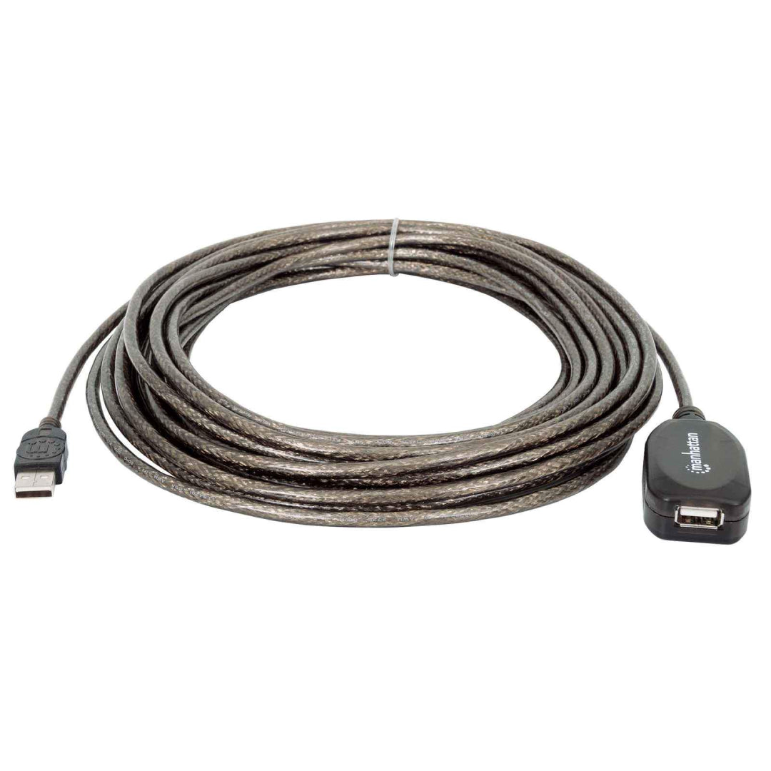 Cable de Extensión USB 2.0 10 Metros Manhattan