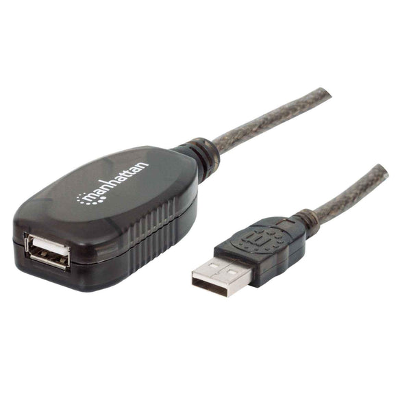 Cable de Extensión USB 2.0 15 Metros Manhattan