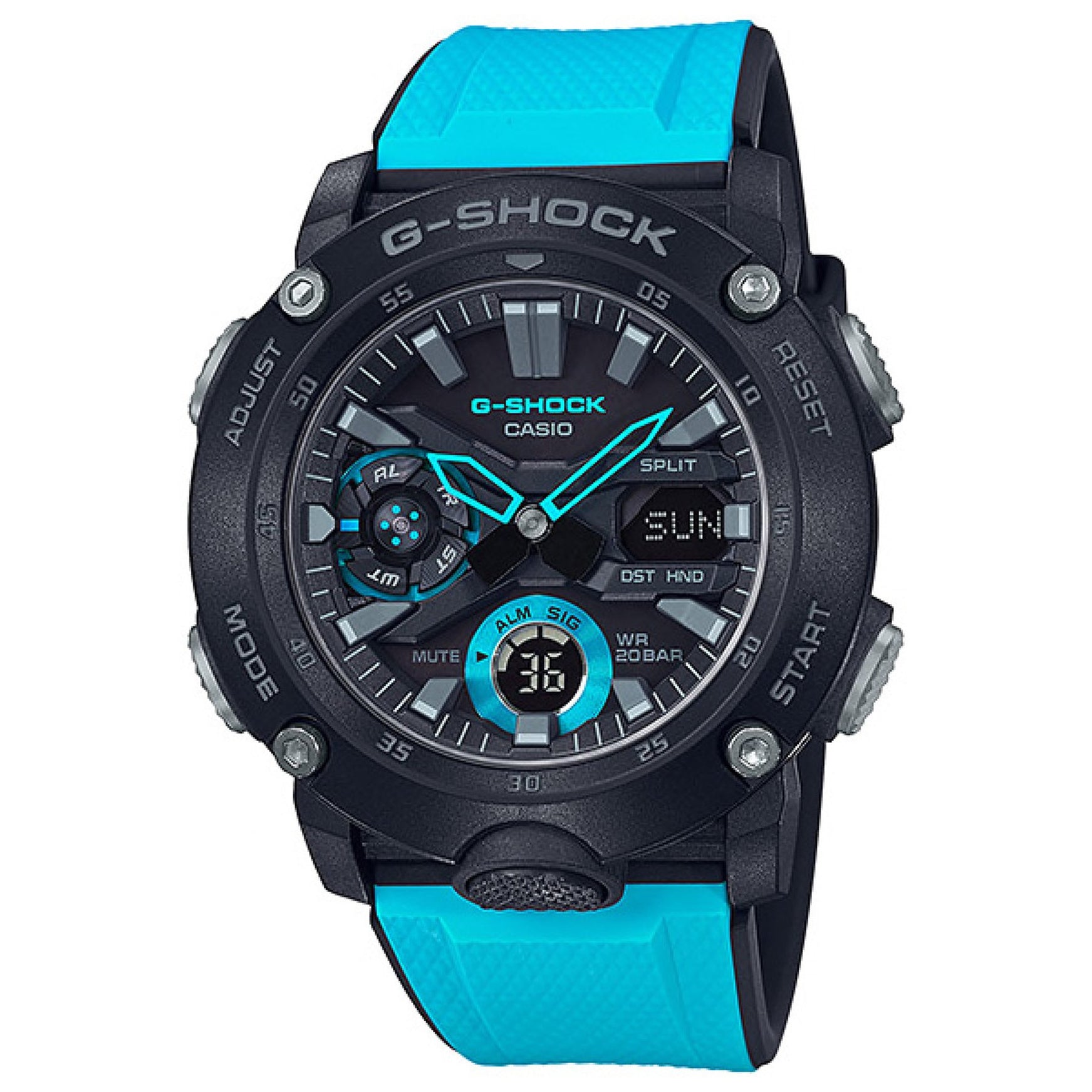 RELOJ CASIO G-SHOCK GA 2000 1A2DR