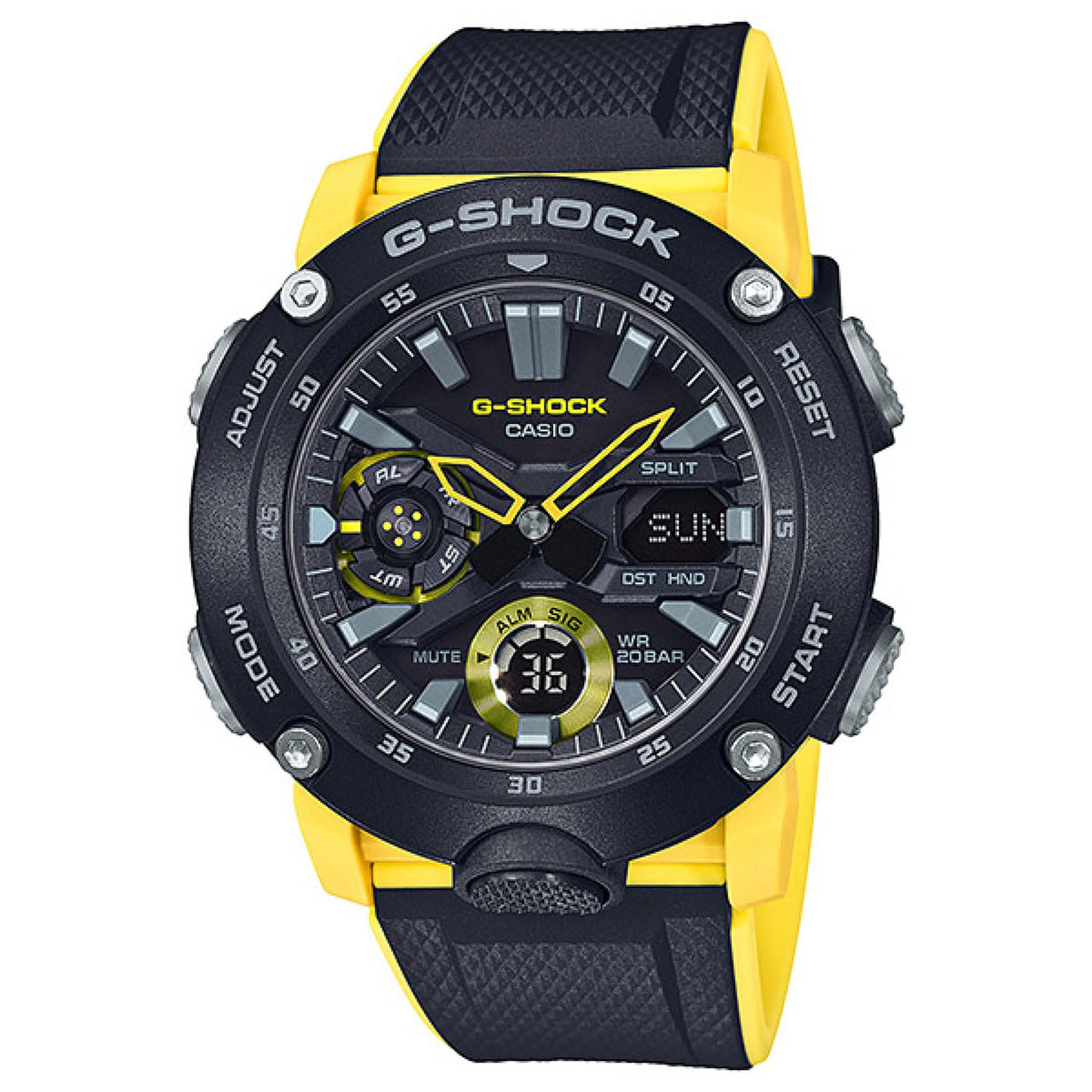 RELOJ CASIO G-SHOCK GA 2000 1A9DR
