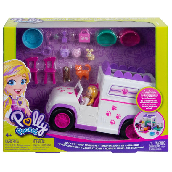 HOSPITAL MOVIL MASCOTA POLLY POCKET GFR04
