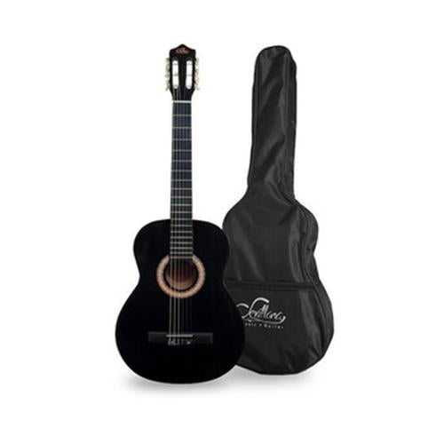 Guitarra Clásica Acústica Color negra  39" Sevillana