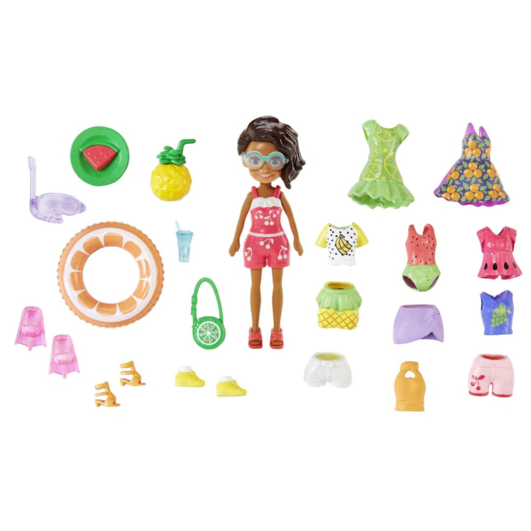 PAQUETE MODA SORPRESA FRUTAS POLLY POCKET GVY60