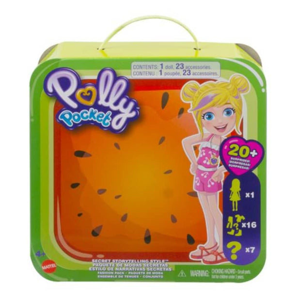 PAQUETE MODA SORPRESA FRUTAS POLLY POCKET GVY60