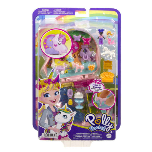 ESTUCHE BOSQUE UNICORNIO POLLY POCKET FRY35 HCG20